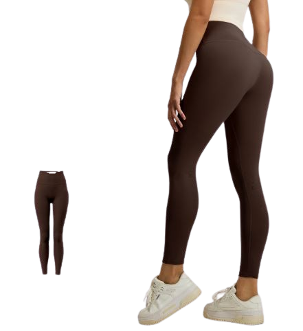 Seamless High Waist Peach Yoga Leggings