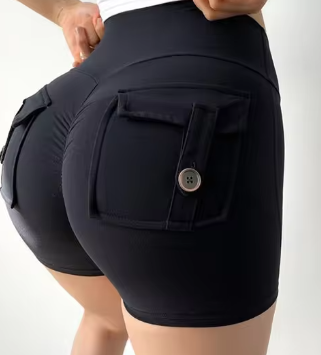 Sleek Yoga Pocket Shorts