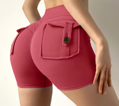 Sleek Yoga Pocket Shorts