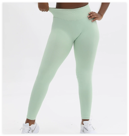 Seamless High Waist Peach Yoga Leggings