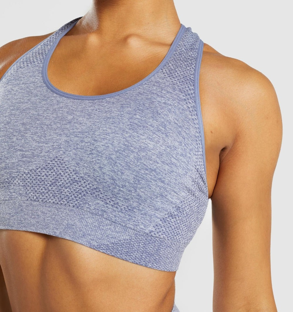 Seamless Quick-Dry Yoga Sports Top