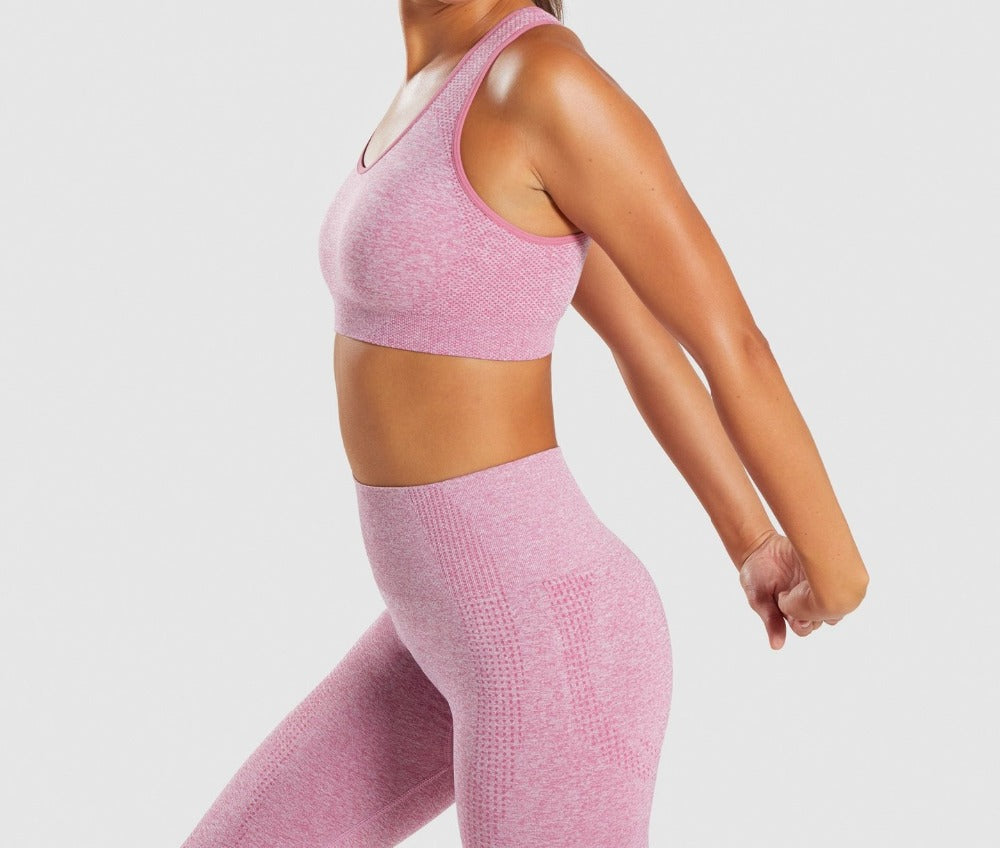 Seamless Quick-Dry Yoga Sports Top