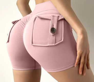 Sleek Yoga Pocket Shorts