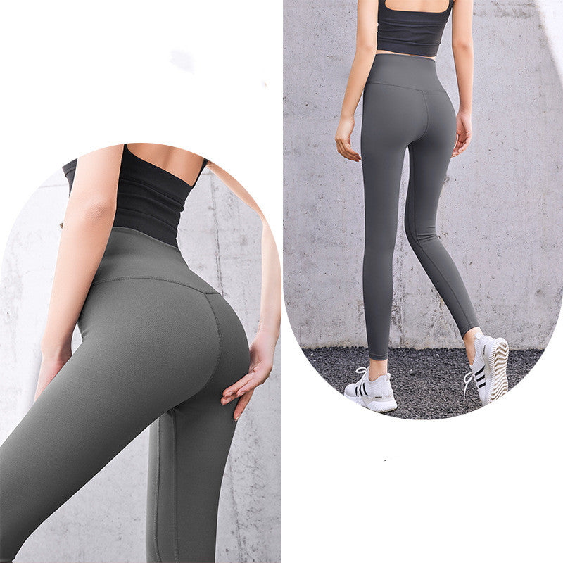 Women's Peach Yoga Leggings for Workout