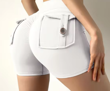 Sleek Yoga Pocket Shorts