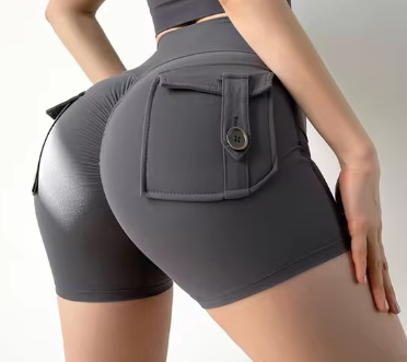 Sleek Yoga Pocket Shorts