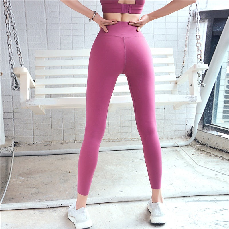 New Women's Peach Bottom Yoga Leggings