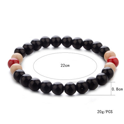 Colorful Beaded Bracelet, Yoga Bracelet