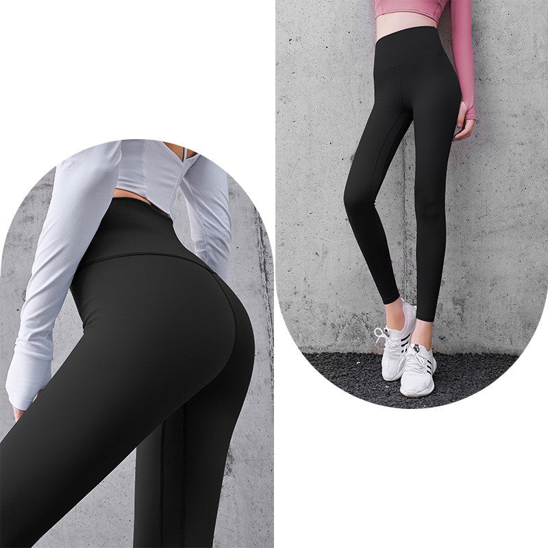 Women's Peach Yoga Leggings for Workout