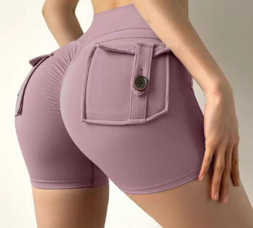 Sleek Yoga Pocket Shorts