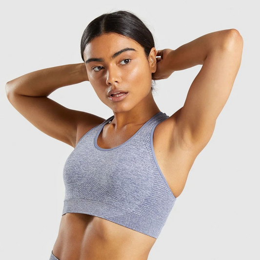 Seamless Quick-Dry Yoga Sports Top